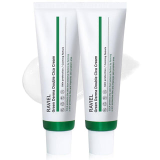 RAVIEL Green Derma Double Cica Cream (Buy One Get One Free) - Kbeauty Canada