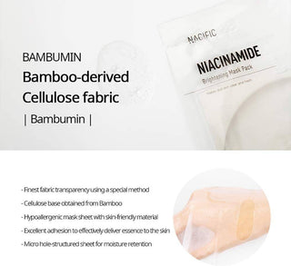 NACIFIC NIACINAMIDE Brightening Mask *Renew* - Kbeauty Canada