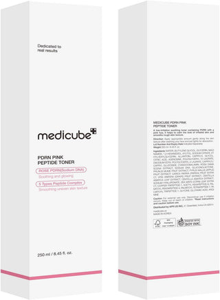 MEDICUBE PDRN Pink Cica Soothing Toner 250ML - Kbeauty Canada