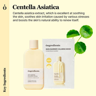 ONGREDIENTS Skin Barrier Calming Mask 27mL (1ea) - Kbeauty Canada