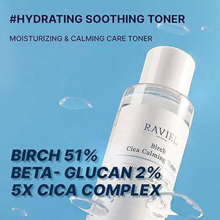 RAVIEL Birch CICA Calming Skin Toner 150mL - Kbeauty Canada