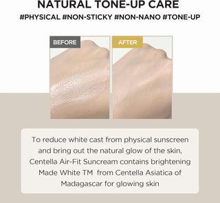SKIN1004 Madagascar Centella Air-Fit Suncream Light SPF30+ PA++++ 50mL - Kbeauty Canada