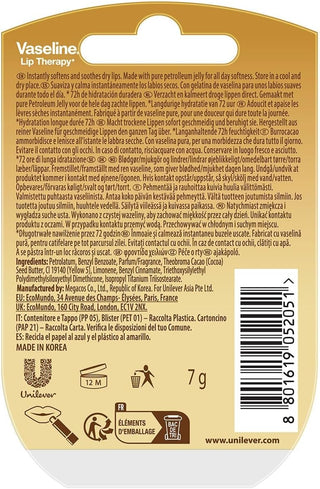 VASELINE Lip Therapy Mini Jar 7g (2 Scents) - Kbeauty Canada