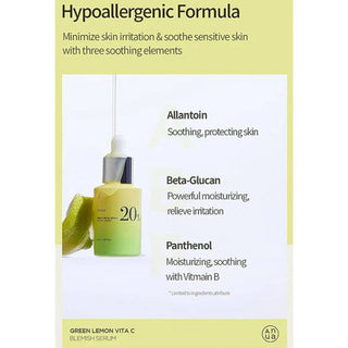ANUA Green Lemon Vitamin C Blemish Serum - Kbeauty Canada