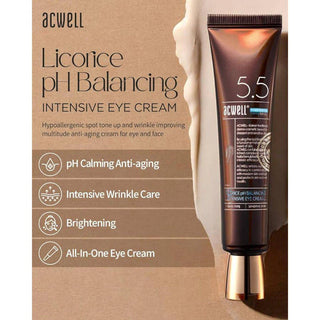 Acwell Licorice pH Balancing Intensive Eye Cream - Kbeauty Canada