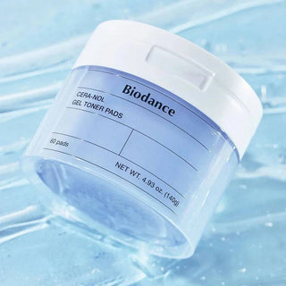 BIODANCE Cera-nol Gel Toner Pads (Blue_60 Pads) - Kbeauty Canada