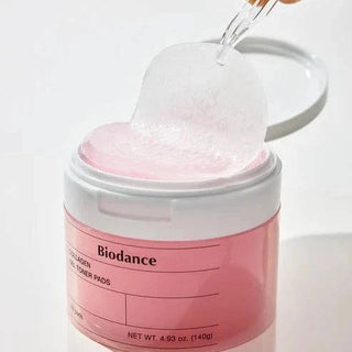 BIODANCE Collagen Gel Toner Pads (Pink_60 Pads) - Kbeauty Canada