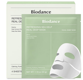 BIODANCE Refreshing Sea Kelp Real Deep Mask 34g (Green) (1ea) - Kbeauty Canada