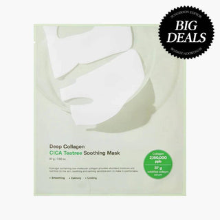 SUNGBOON EDITOR Deep Collagen Cica Teatree Soothing Mask 37g (1ea) - Kbeauty Canada