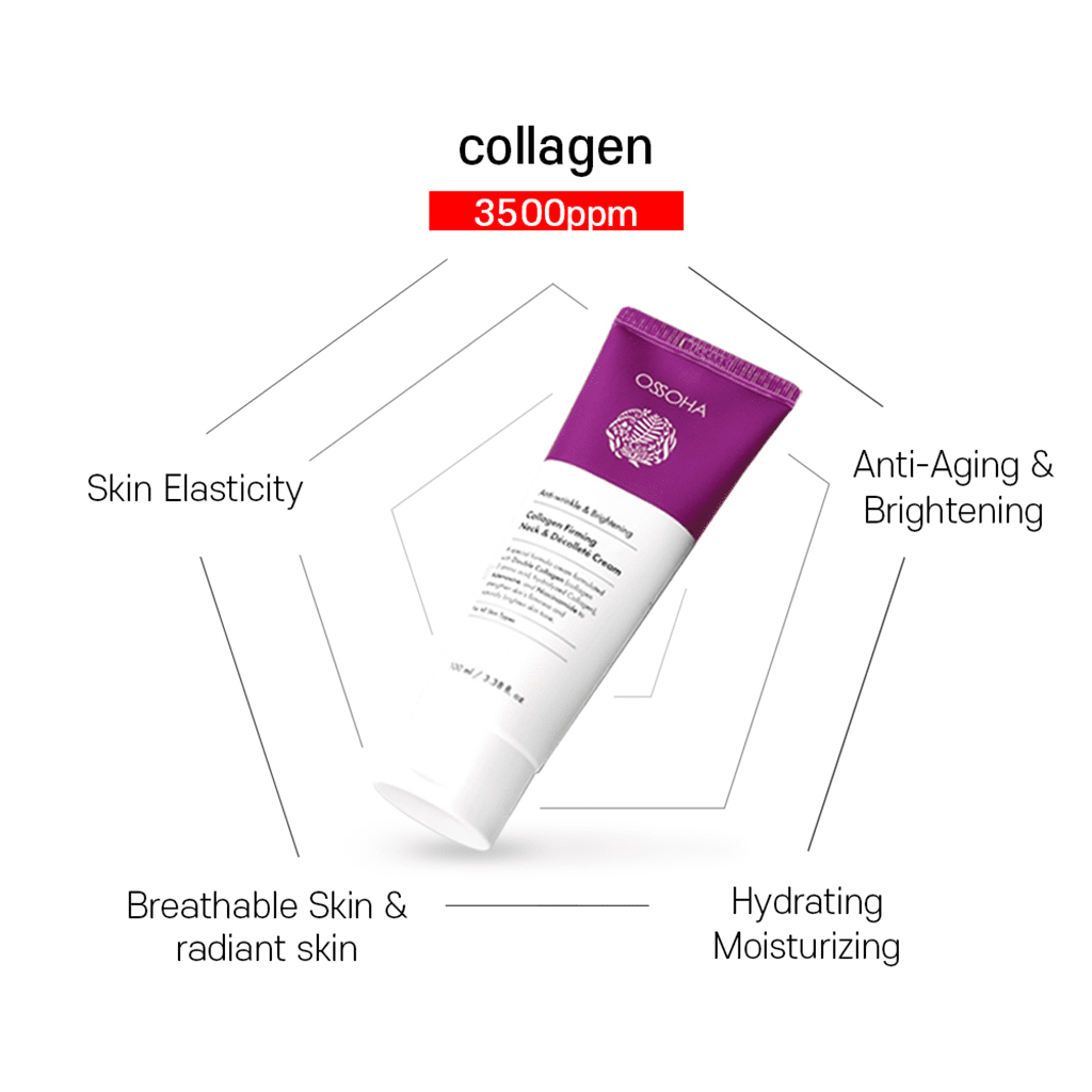 OSSOHA Collagen Firming Neck & Décolletée Cream