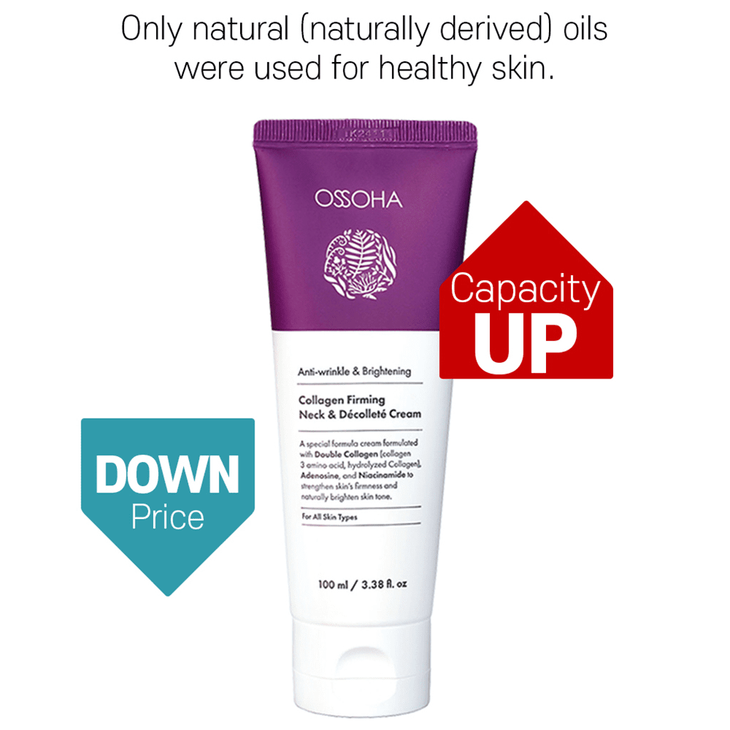 OSSOHA Collagen Firming Neck & Décolletée Cream