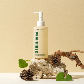 KSECRET Seoul 1988 Cleansing Oil: Pine Cica 1% + Probiotics 200mL - Kbeauty Canada