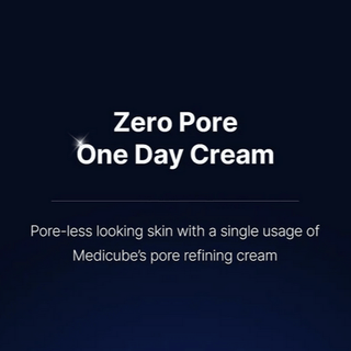 MEDICUBE Zero Pore One Day Cream 50mL - Kbeauty Canada