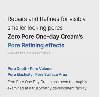 MEDICUBE Zero Pore One Day Cream 50mL - Kbeauty Canada