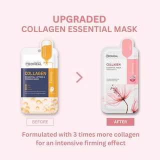 MEDIHEAL Collagen Essential Mask 24mL (1ea) - Kbeauty Canada