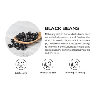 Raviel Black Bean Repairing Eye Cream (20ml x 2) - Kbeauty Canada