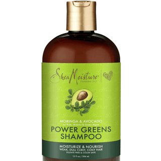 SHEA MOISTURE Moringa & Avocado Power Greens Shampoo 384mL - Kbeauty Canada