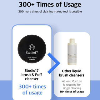 STUDIO 17 Brush & Puff Cleanser