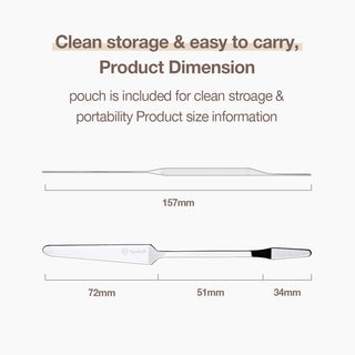 STUDIO 17 Makeup Spatula