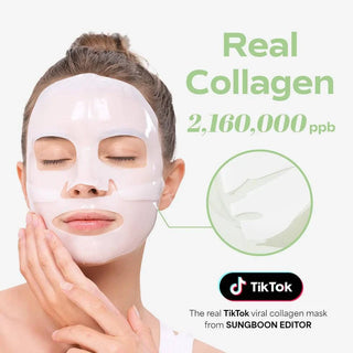 SUNGBOON EDITOR Deep Collagen Cica Teatree Soothing Mask 37g (1ea) - Kbeauty Canada