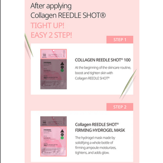 VT Collagen (Pink) Reedle Shot 100 2-Step Mask (1.5g + 33g) - Kbeauty Canada