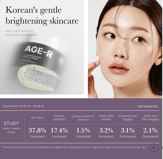MEDICUBE Age-R Glutathione Glow Capsule Cream 50mL - Kbeauty Canada