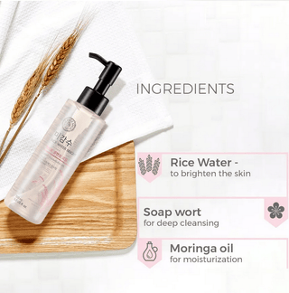 THE FACE SHOP Rice Water Bright Light Cleansing Oil 150mL - Kbeauty Canada