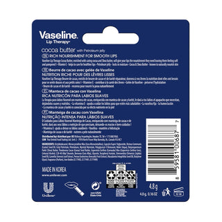 VASELINE Lip Therapy Stick 4.6g (2 Scents) - Kbeauty Canada