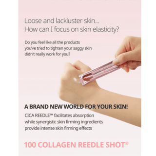 VT Collagen Reedle Shot 100 Stick Pouch 2mL x 10ea - Kbeauty Canada