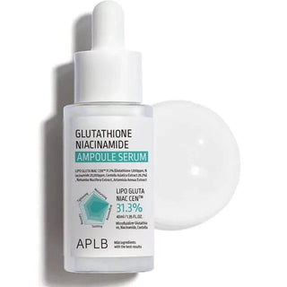 APLB Glutathione Niacinamide Ampoule Serum 40mL - Kbeauty Canada