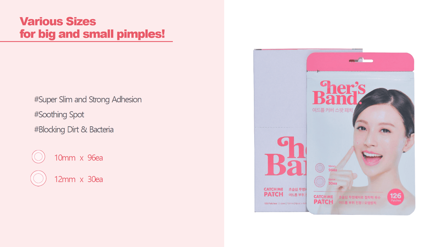Her's Band Pimple / Acne Patches