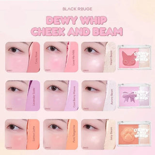 Black Rouge Dewy Whip Cheek and Beam - Kbeauty Canada