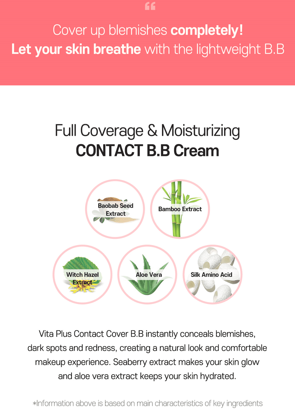 SHINSIAVIEW VITA PLUS Contact Cover B.B 25g - Kbeauty Canada