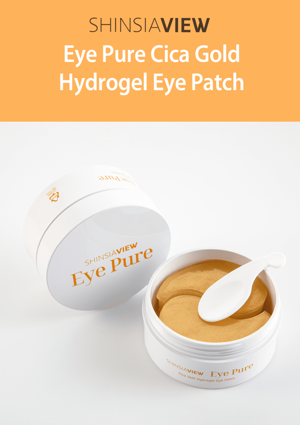 SHINSIAVIEW EYE PURE CICA GOLD Hydrogel Eye Patch - Kbeauty Canada