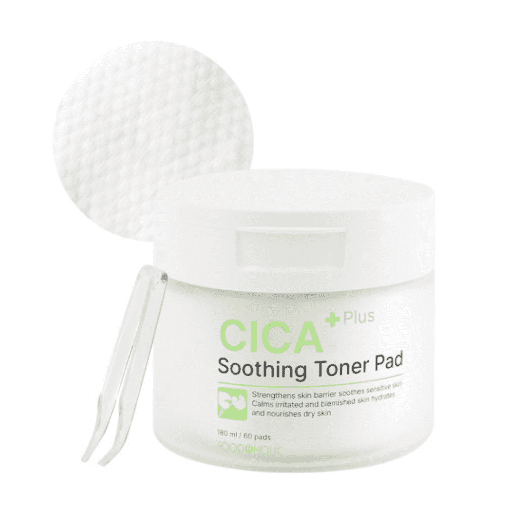 Foodaholic Cica Plus Soothing Toner Pad