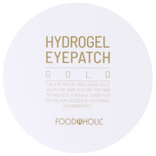 Foodaholic Hydrogel Eyepatch Gold | For Dark Circles and Under-Eye Spots - Kbeauty Canada