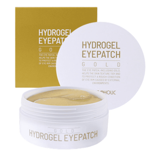 Foodaholic Hydrogel Eyepatch Gold | For Dark Circles and Under-Eye Spots - Kbeauty Canada