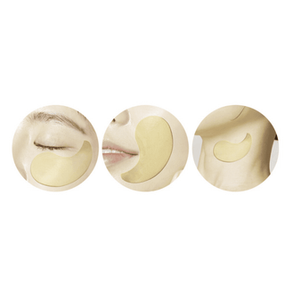Foodaholic Hydrogel Eyepatch Gold | For Dark Circles and Under-Eye Spots - Kbeauty Canada