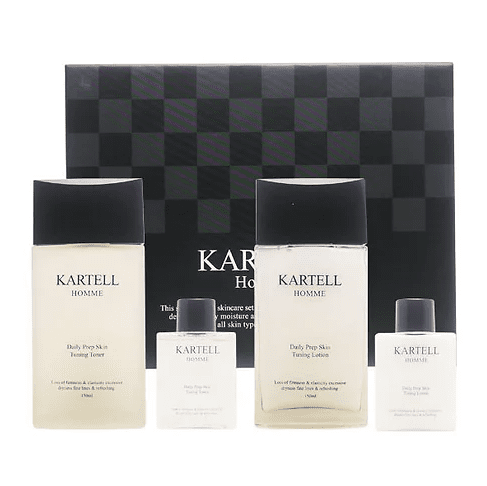 Kartell Men's Daily Toner & Emulsion Set MiessentialStore
