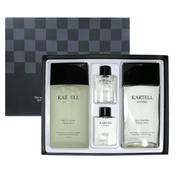 Kartell Men's Daily Toner & Emulsion Set MiessentialStore