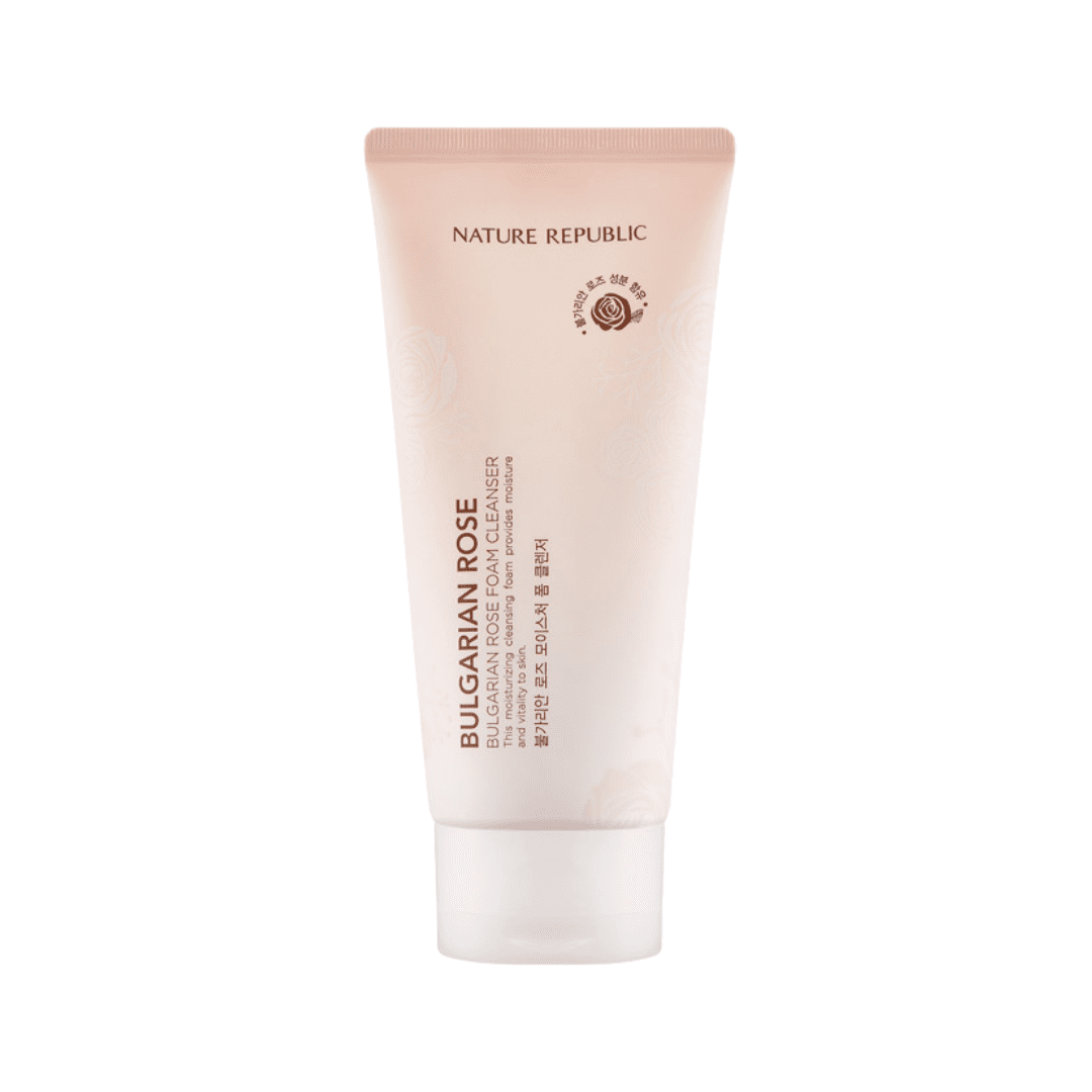 Nature Republic Bulgarian Rose Moisture Foam Cleanser