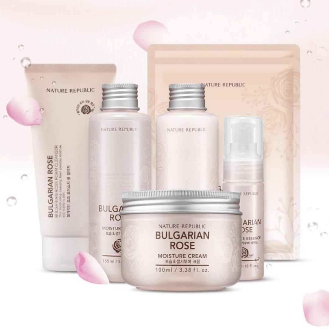 Nature Republic Bulgarian Rose Skin Care Set