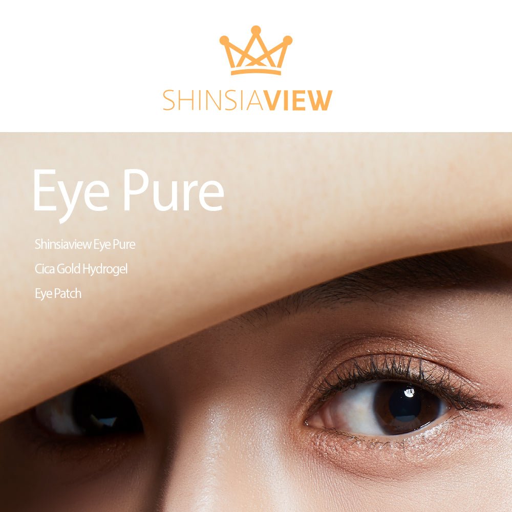 SHINSIAVIEW EYE PURE CICA GOLD Hydrogel Eye Patch - Kbeauty Canada