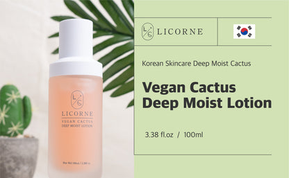 LICORNE Vegan Cactus Deep Moist Lotion