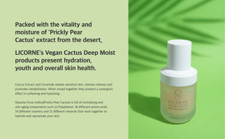 LICORNE Vegan Cactus Deep Moist Ampoule