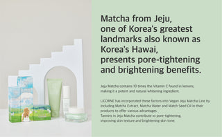 LICORNE Vegan Jeju Matcha Brightening Cream