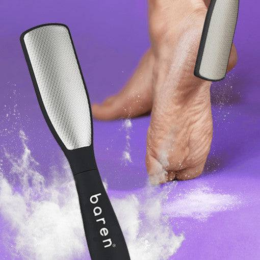 Baren 2 Ways Stainless Foot File – Kbeauty Canada
