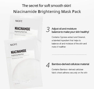 NACIFIC NIACINAMIDE Brightening Mask *Renew* - Kbeauty Canada