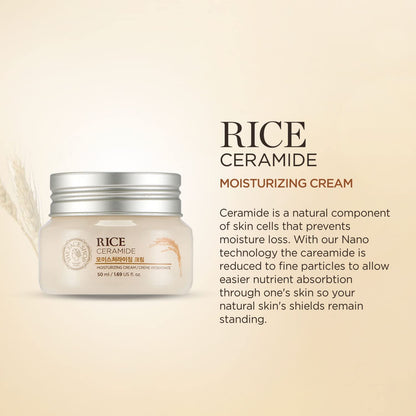 THE FACE SHOP  Rice Ceramide Moisturizing Cream