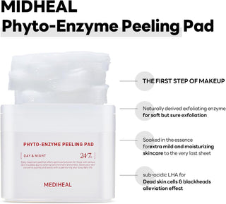 MEDIHEAL Phyto-Enzyme Peeling Pad 200mL (90 pads)